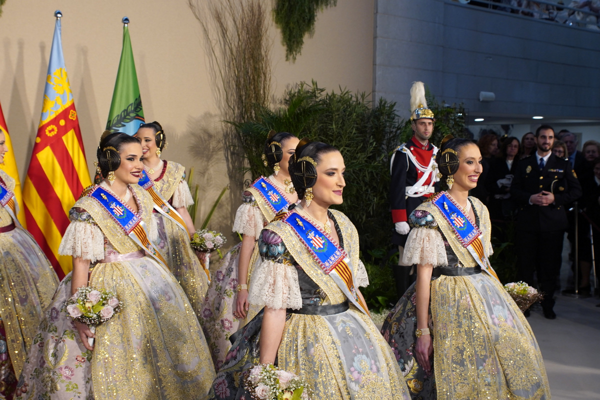 Exaltación de María Estela Arlandis como Fallera Mayor de Valencia 2024